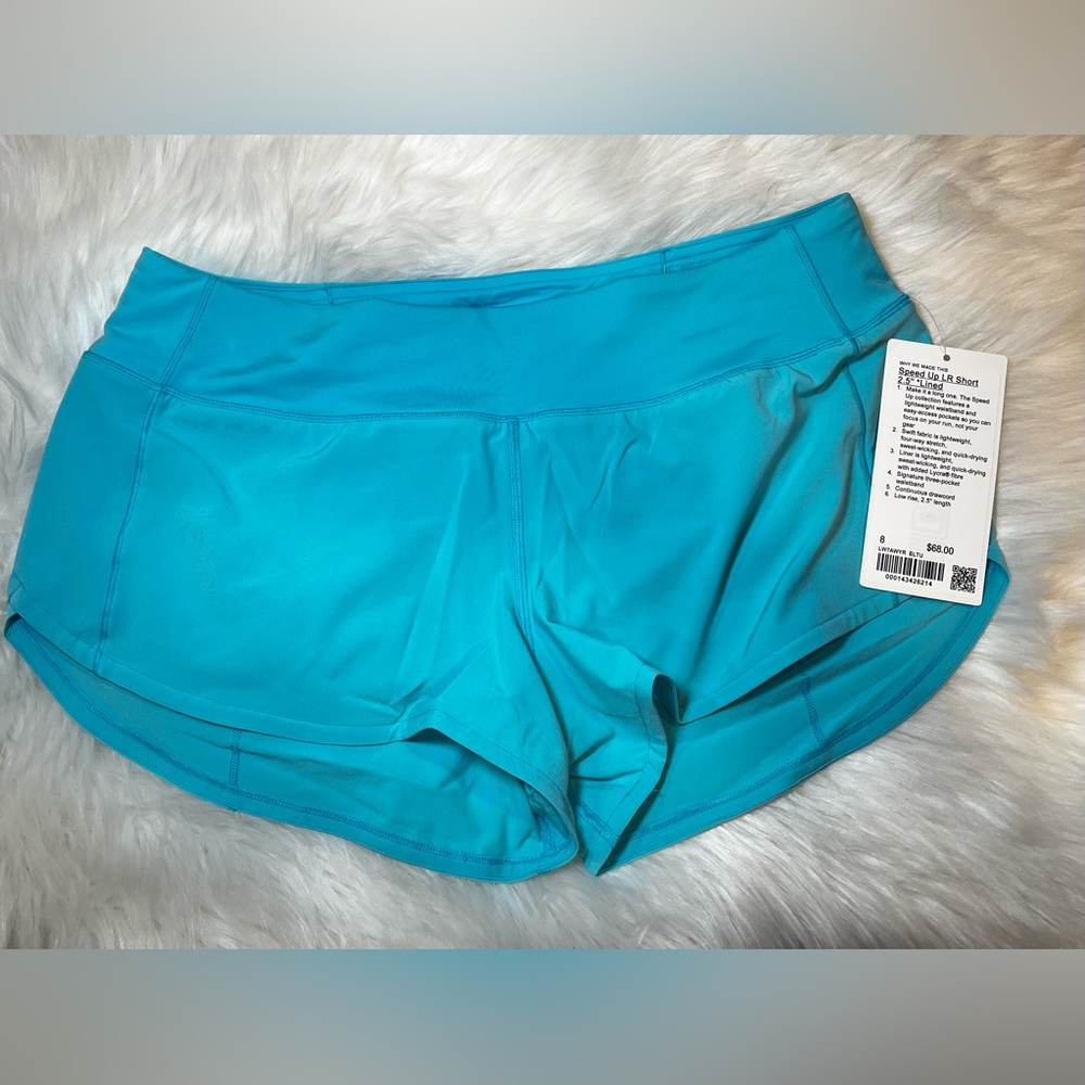 Lululemon Speed Up Low Rise Lined Short 2.5